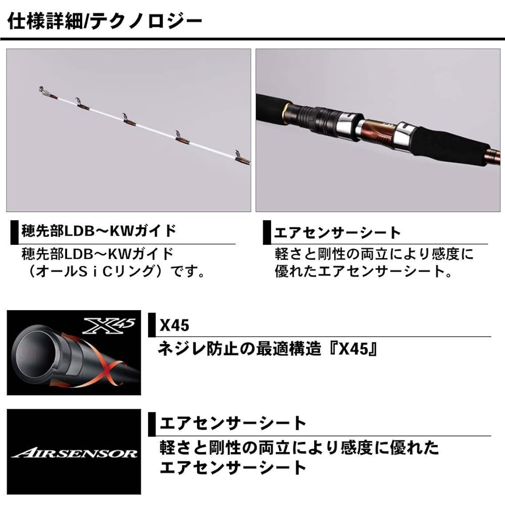 DAIWA Boat Rod A-Blitz Nerai E Fishing Rod