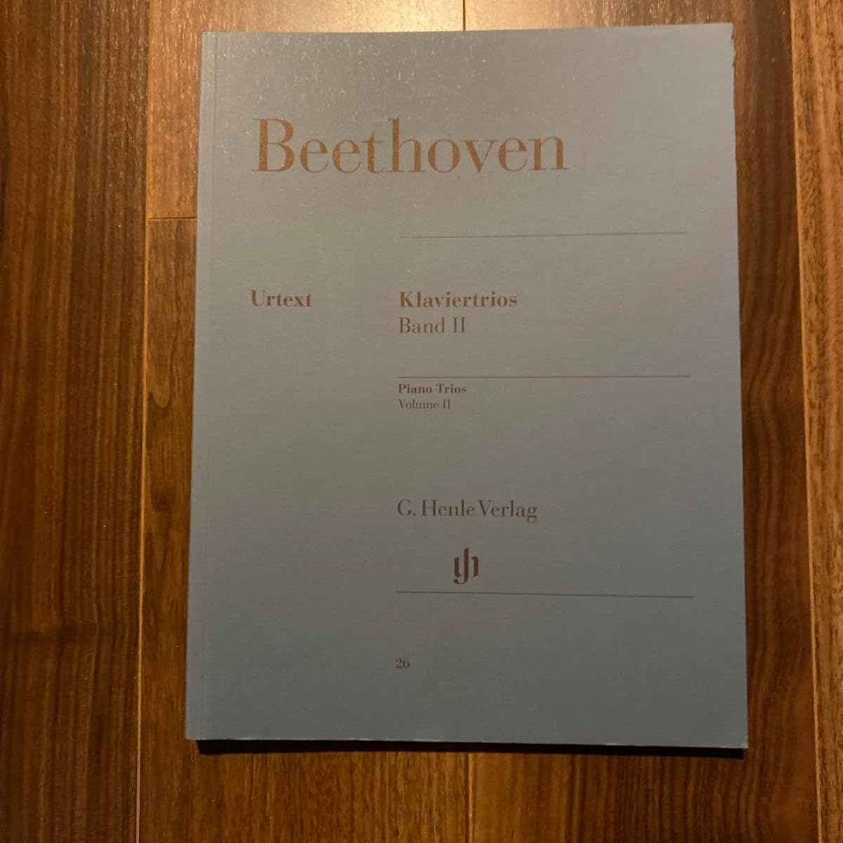 Beethoven Piano Trio BandII Piano only