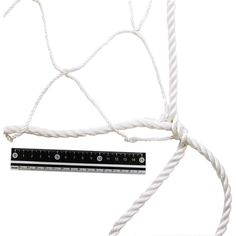 Matsuura Industries Multipurpose Nylon Net 100mm diamond pattern Approx. 1.8 x 2.7m (surrounding rope, 4 corner attachment ropes included)