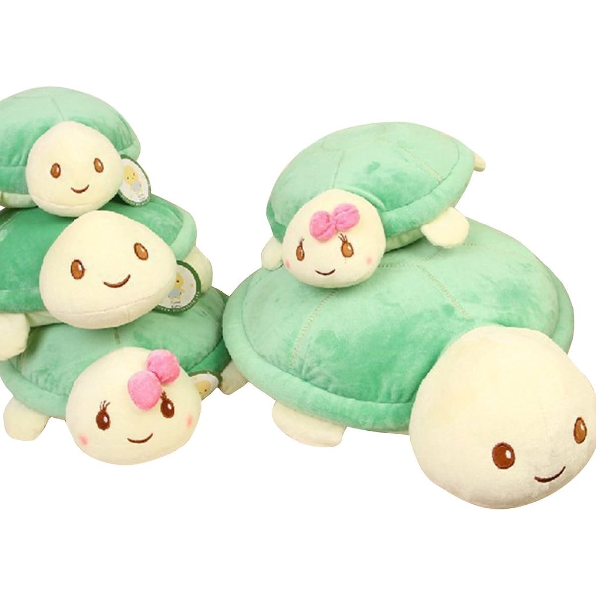 Remeehi Cute Innocent Turtle Pattern Plush Toy Turtle Cushion Birthday Gift Animal Stuffed Animal Soft to the Touch/Cute Plush Toy 20-60cm (Girls 60cm)