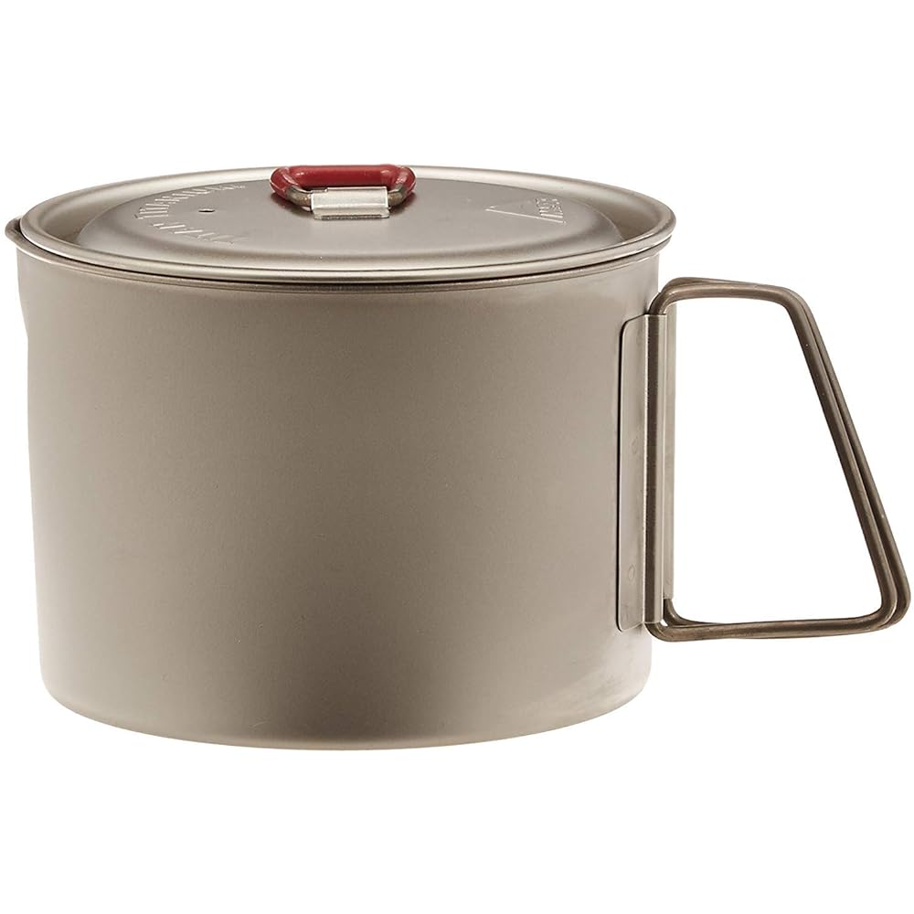 MSR Outdoor Cookware Titanium Kettle Kocher Cooker 0.85L 12 x 8.7cm For 1 Person [Genuine Japanese Product] 39158