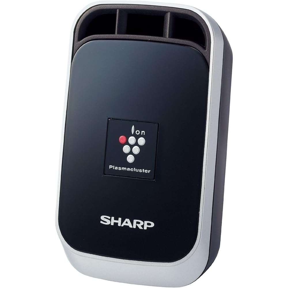 Sharp Ion Generator Equipped with Plasmacluster for Car Black IG-FC1-B