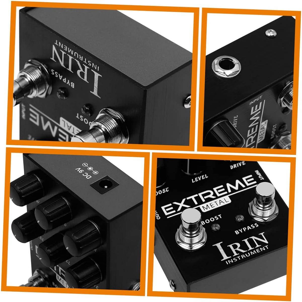 Vaguelly 5pcs Electric Guitar Effect Bass Delay Pedal Guitar True Bypass Guitar Delay Pedal Electric Guitar Model Guitar Effect Processor Stereo Digital Delay Stereo