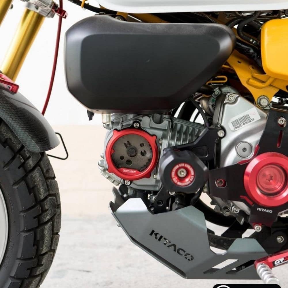 Honda Dax 125 CT125 Monkey 125 Grom Common Clear Cylinder Head Side Cover DAX125 CT125 Monkey125 Grom MSX125 Clear Cylinder Head Side Cover (Blue)