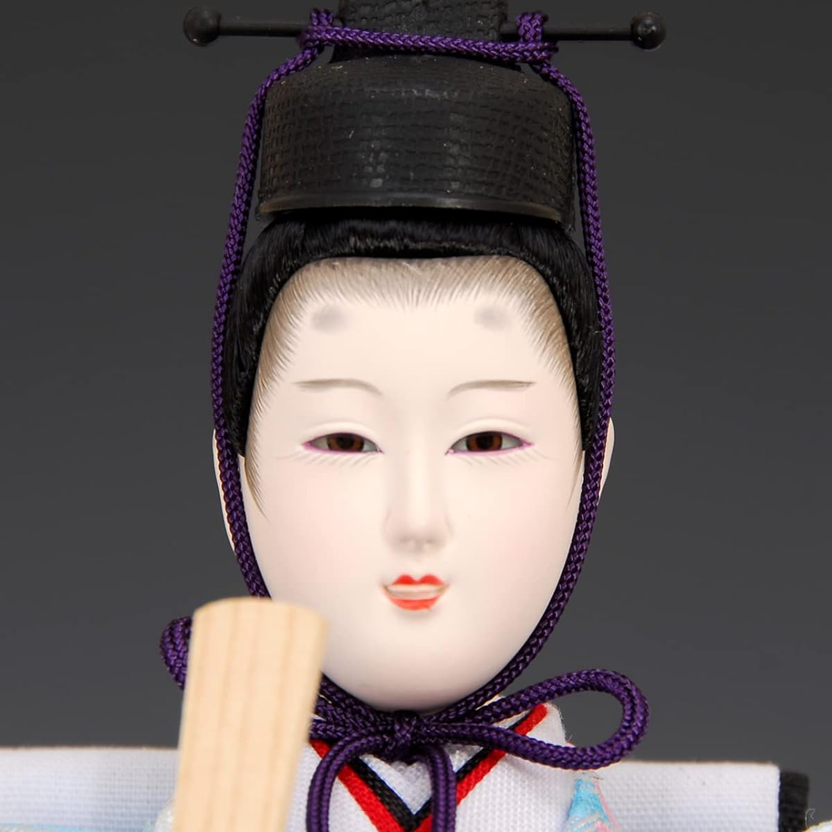 K-115 Prince and Princess Case Hina Doll with Three Court Ladies