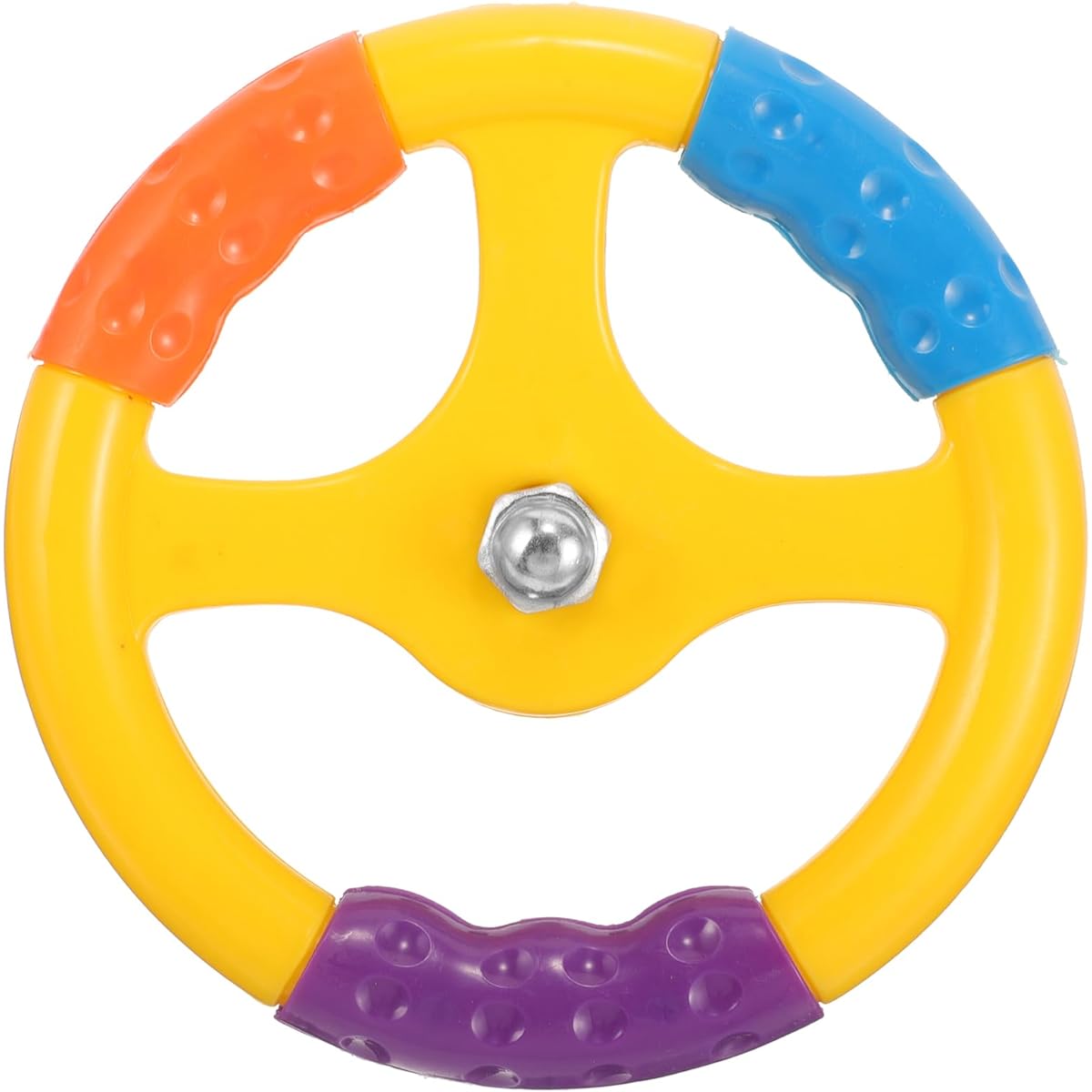 Toyvian Cars Toy Car Steering Wheel, Imitation Driving Steering Wheel, Plastic Steering Wheel, Small Steering Wheel Toy, Rocking Car Children's Toy Car Bumper Car Toddler Car Toy