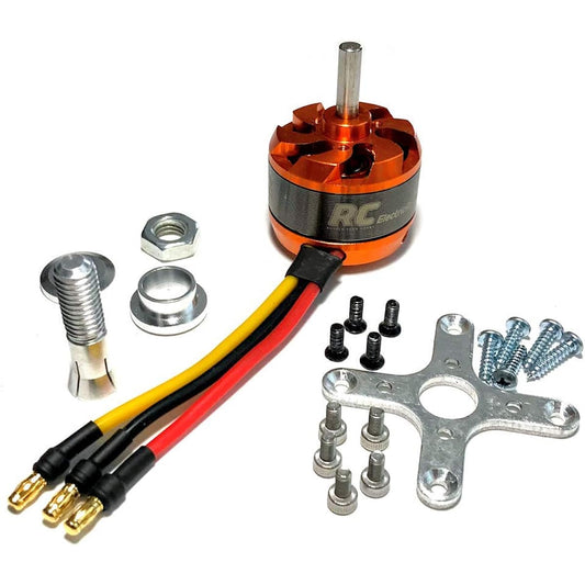 3530 1400Kv Brushless Motor Kit with 3.5mm Bullet Plug 2-4s Li-Po