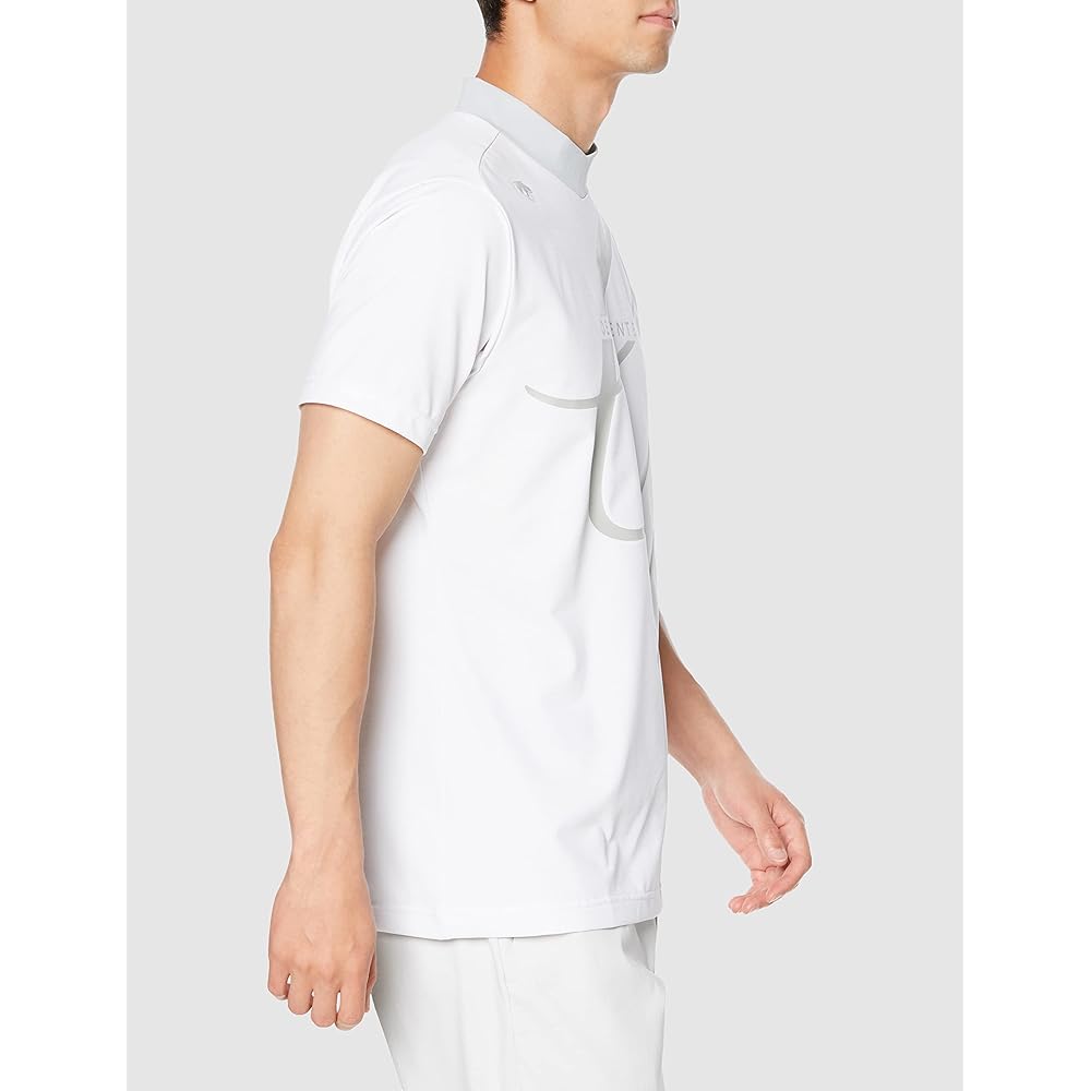 [DESCENTE] Short Sleeve Shirt, Fast Dry, Sweat Absorbent, Quick Drying UVCUT UPF50+ Stretch Mock Neck Golf DGMVJA21 Men's