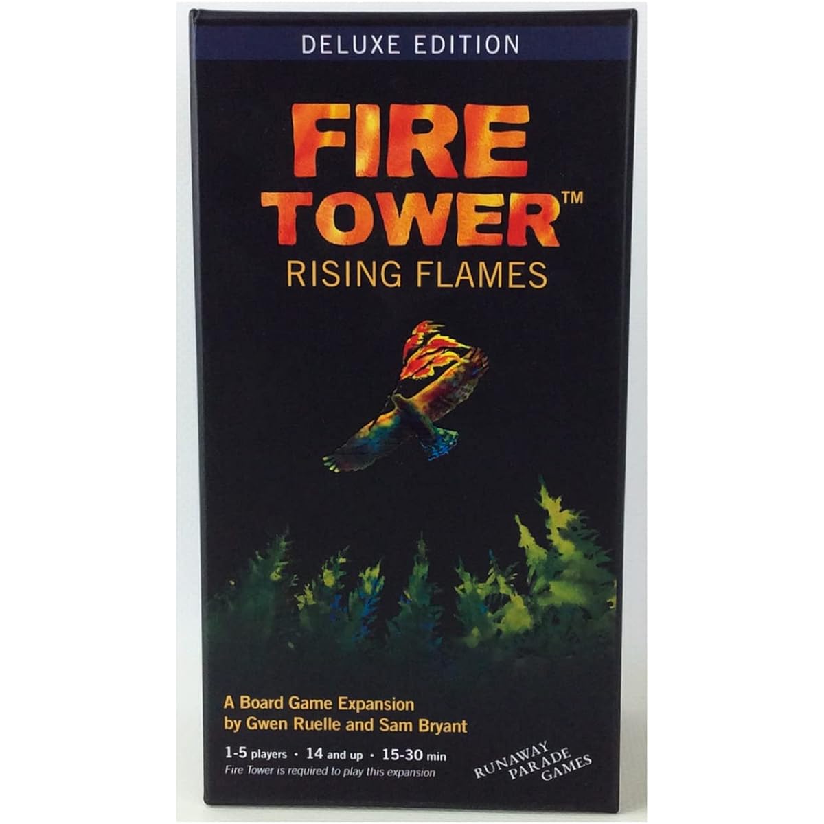 Fire Tower Rising Flames Expansion (Deluxe): Fight fire in this fast strategy board game
