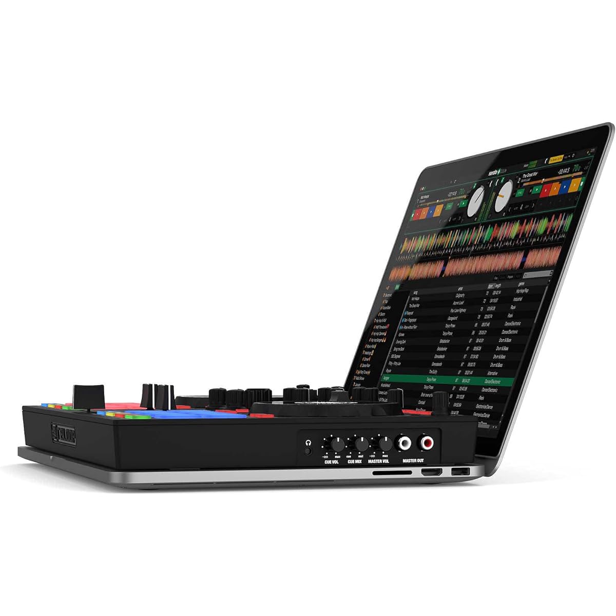 Reloop READY serato DJ Lite included, djay compatible, convenient to carry! reloop