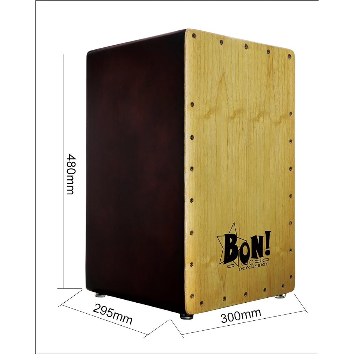 Bon! Cajon Model with base port Hitting surface: Sunkai Wood BCJ-10SK