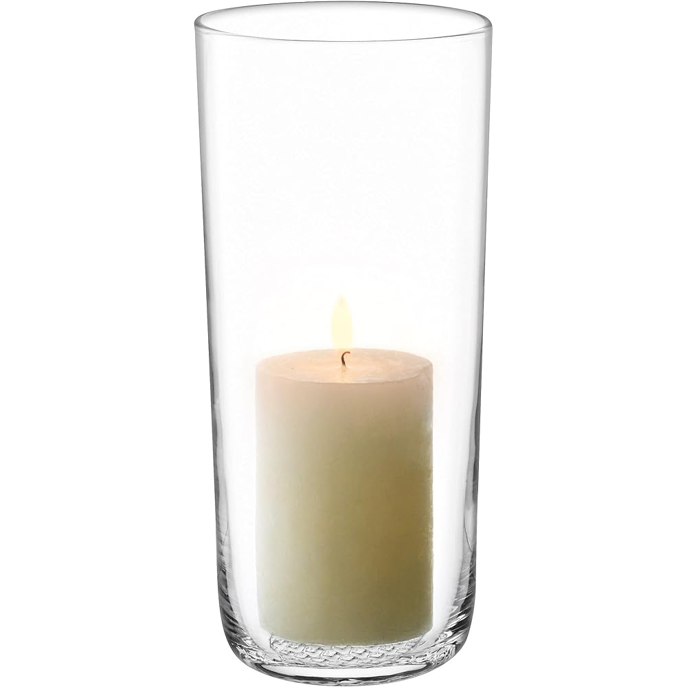 LSA Market Vase H24cm Clear W11.5xD11.5xH24cm