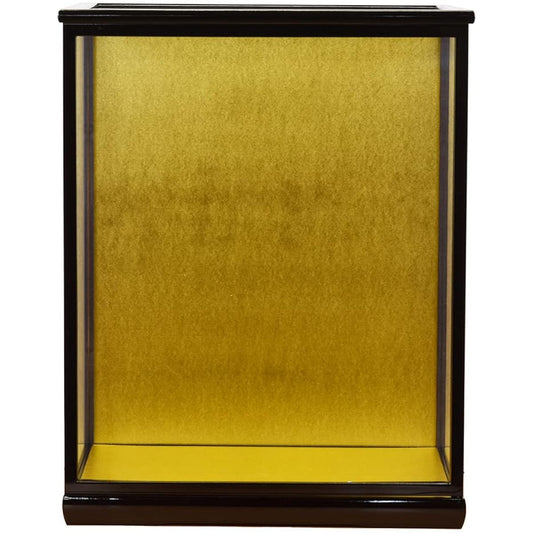 Doll case Glass doll case Glass case Hina doll case May doll case Door included Ichimatsu type 12 black Width Frontage 36 Depth 27 Height 45cm (glass dimensions) Internal measurements Jinya