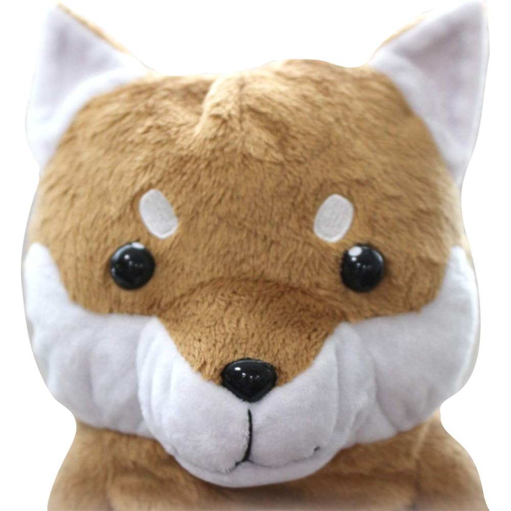 Hokushin Trading Shiba Inu Head Cover for Driver (460cc Compatible) Animal Head Cover WHC1726 Golf Cover Club Cover