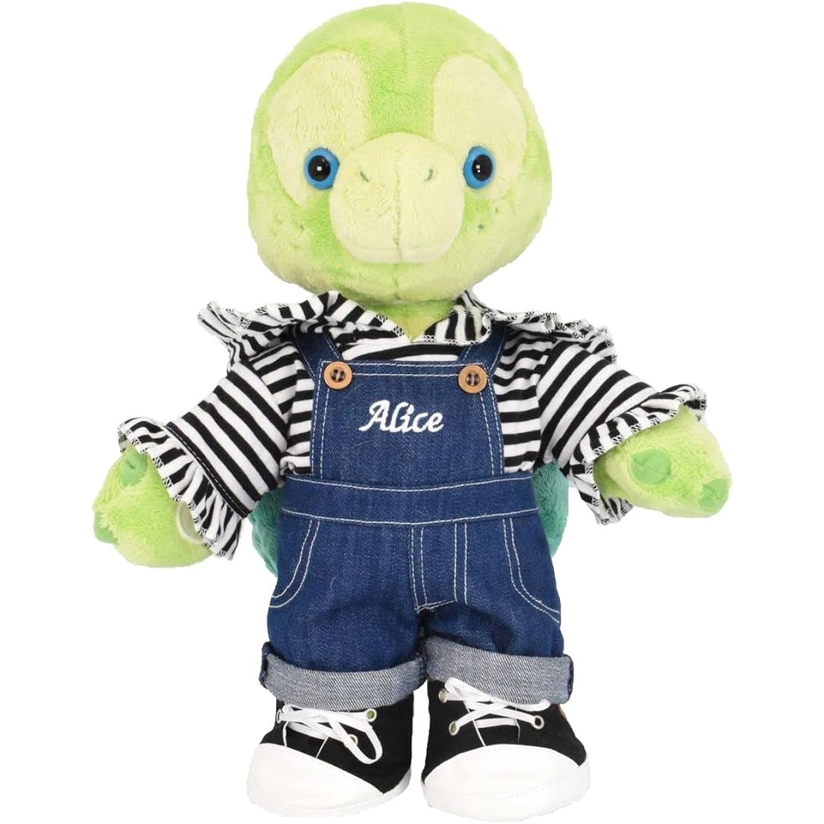 [Teddy Bear Mail Order Alice] Duffy Clothes Changeable Costume Overalls Set Black Ruffles No Body For S Size
