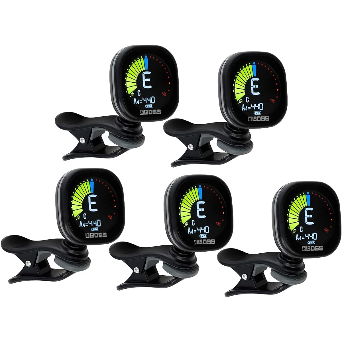 [Bulk Purchase] BOSS - Clip-on Tuner TU-05 Set of 5