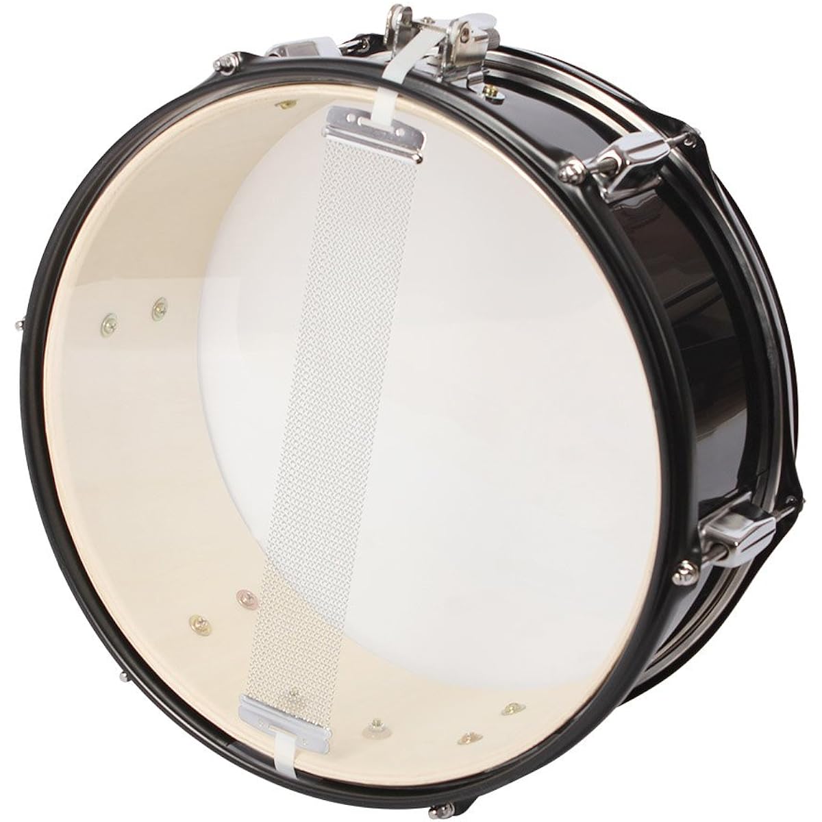 Trlec gt4-ly 14 x 5.5 inch Professional Marching Snare Drum & Drumsticks & Strap & Wrench Kit Black