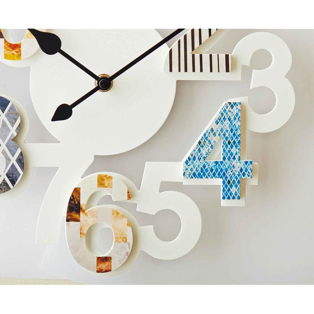 INTERFORM INC. Wall Clock Oliver BN Brown CL-9365BN