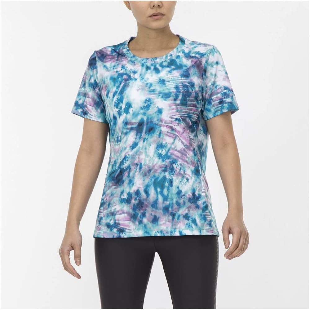 Mizuno 32MA2811 Women's Training Wear, Short Sleeve T-Shirt, UPF50+