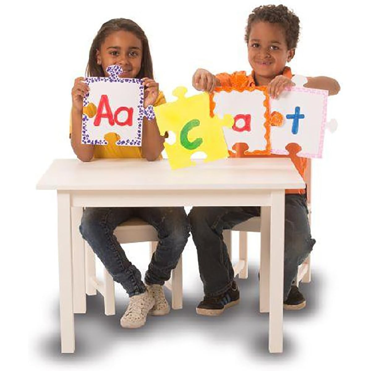 Roylco We All Fit Together Giant Puzzle Pieces 100 / Pkg L