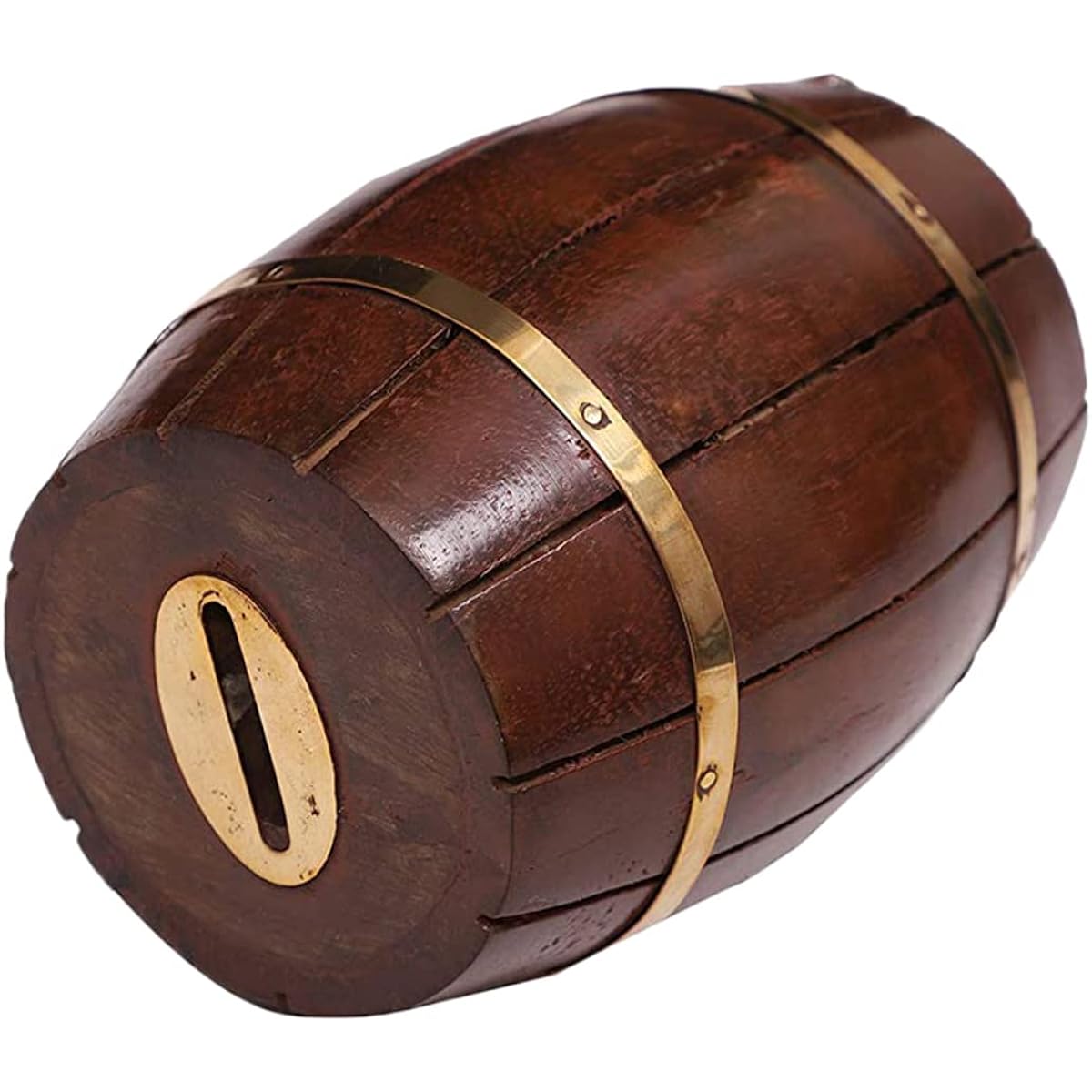 Dreamzberry Wooden Piggy Bank for Boys Girls Kids, Large Personalized Bills and Coins Wooden Gift Money Box Bedroom Living Room Decor Coin Saving Birthday Gift Piggy Bank(3.5"X3.5"X6")