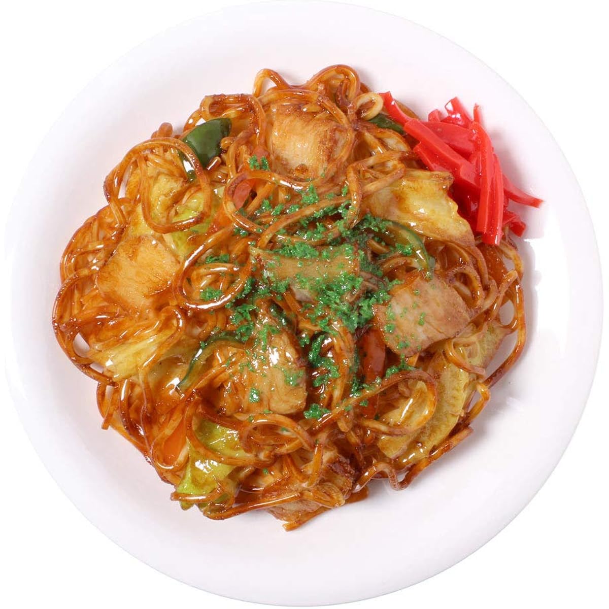 Mini gourmet food (fried noodles) from a food sample shop [food samples, miscellaneous goods, food, miniatures, interior design]