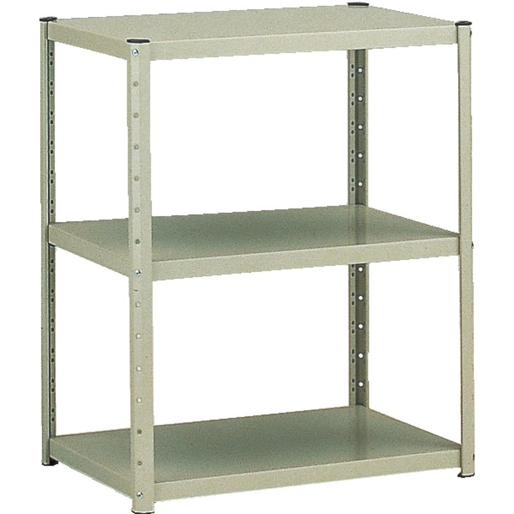 TRUSCO Soft Rack W600XD400XH740 3 Tier Black SL-0703S-BK