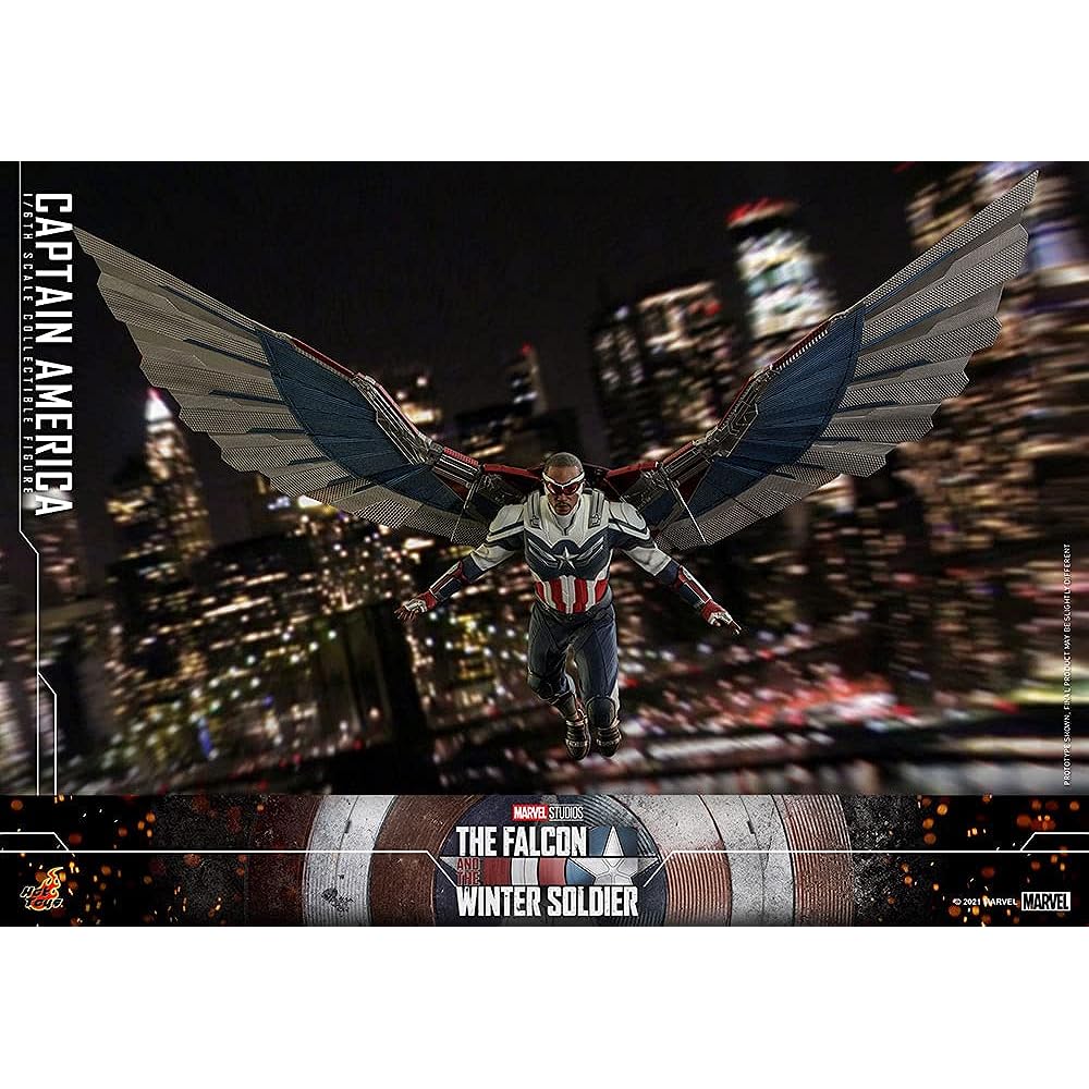TV Masterpiece Falcon & Winter Soldier Captain America 1/6 Scale Figure Blue