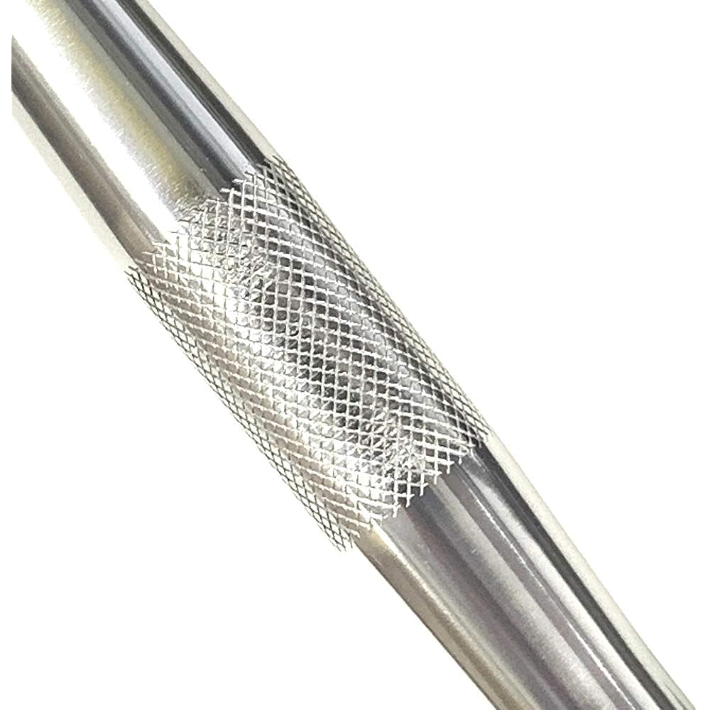 AKI WORLD HS-801TR Full Flat Straight Handlebar SILVER HB-OTR-004