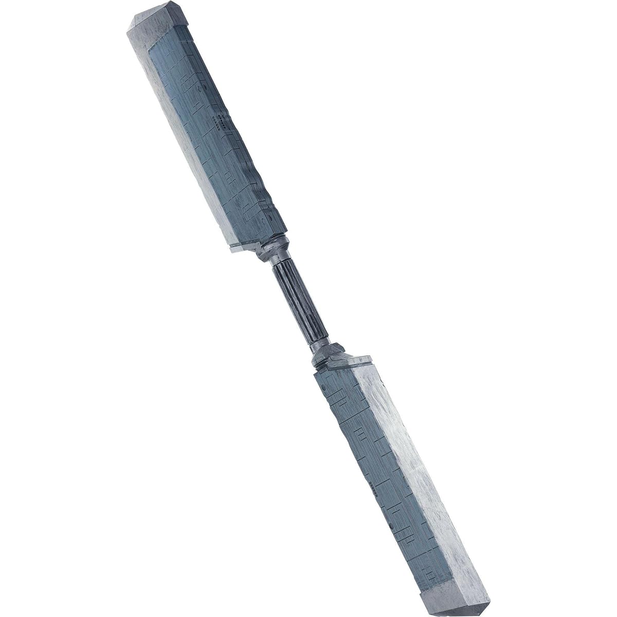 Party City Avengers: Endgame Thanos Battle Axe, 3 3/4" Wide, 38 1/2" Long, Plastic Propeller Axe.