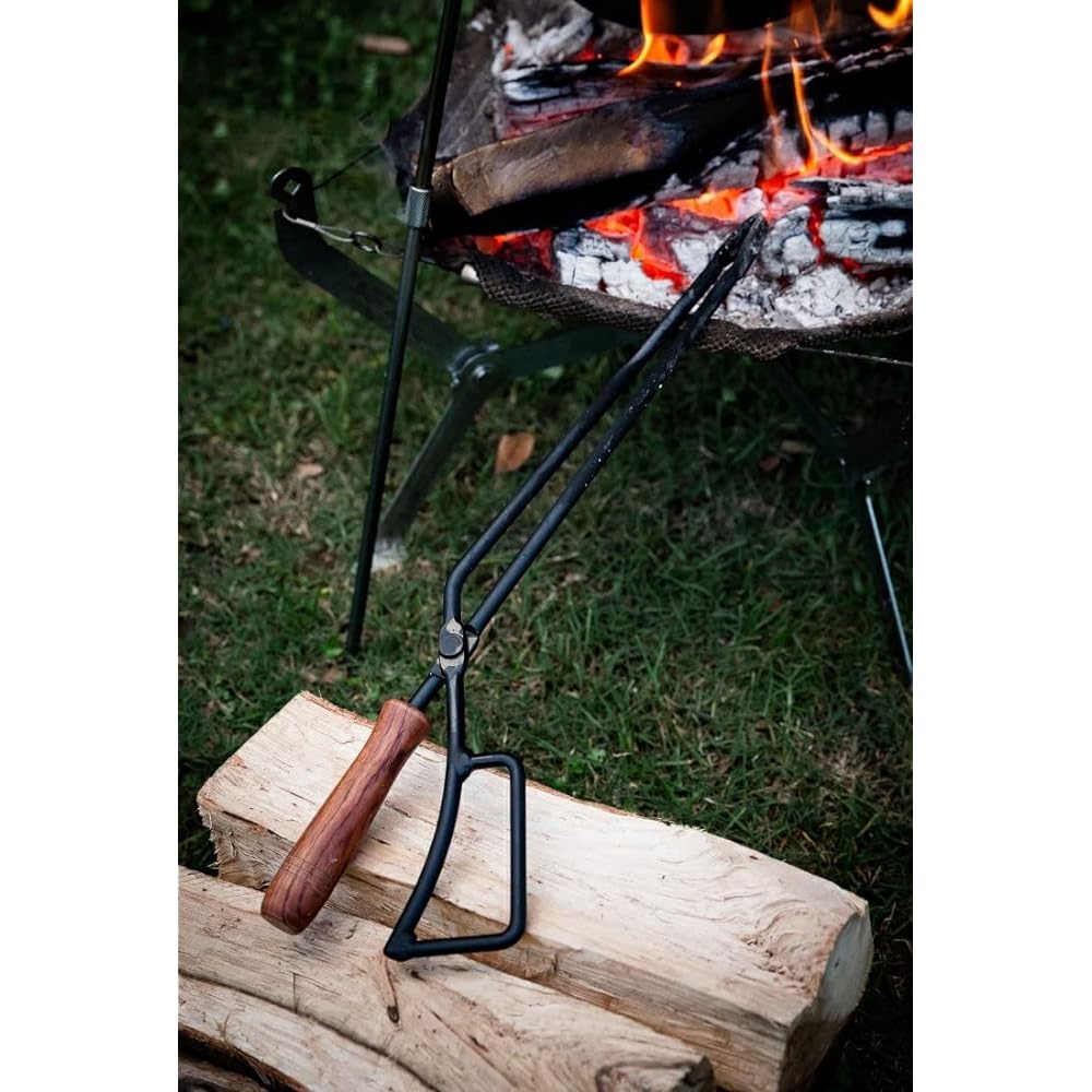 Barbecue charcoal tongs Fireplace tongs Barbecue Charcoal shears Firewood shears Charcoal tongs Camping tools Firewood scissors Charcoal briquettes Scissors Fire scissors Barbecue carbon clip Hibasashi