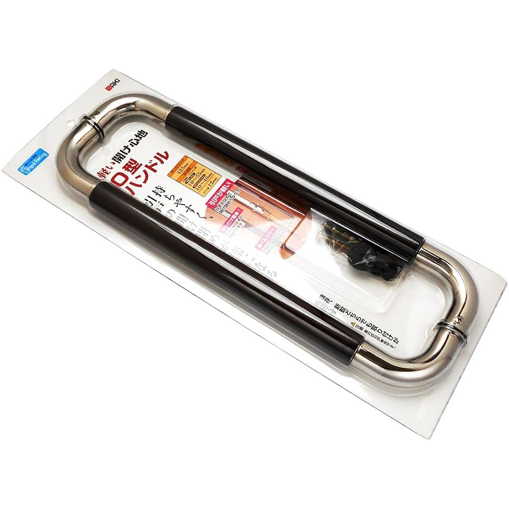 WAKI O-type handle 450mm dark oak DS012