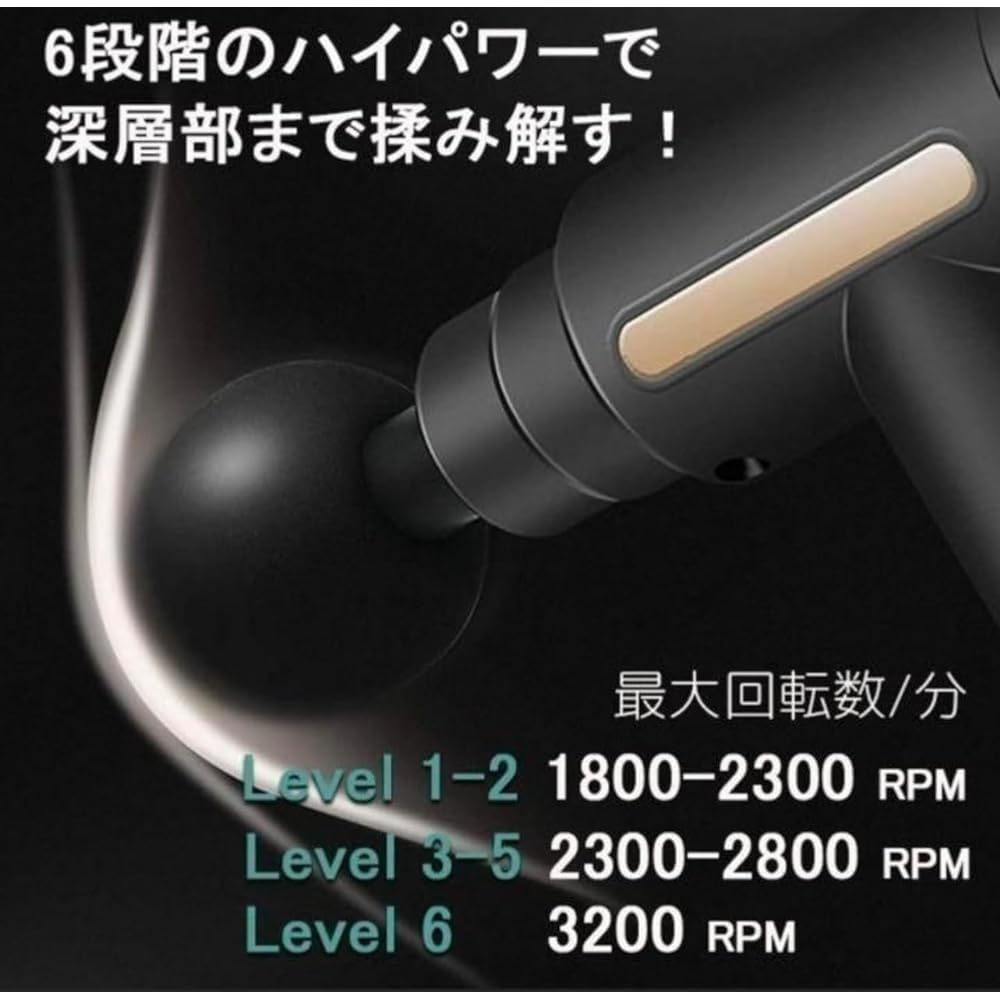 Myofascial Release Mini with 4 types of heads, lightweight, compact, small, portable, training muscle exercise aid, Japanese instruction manual included (gray)