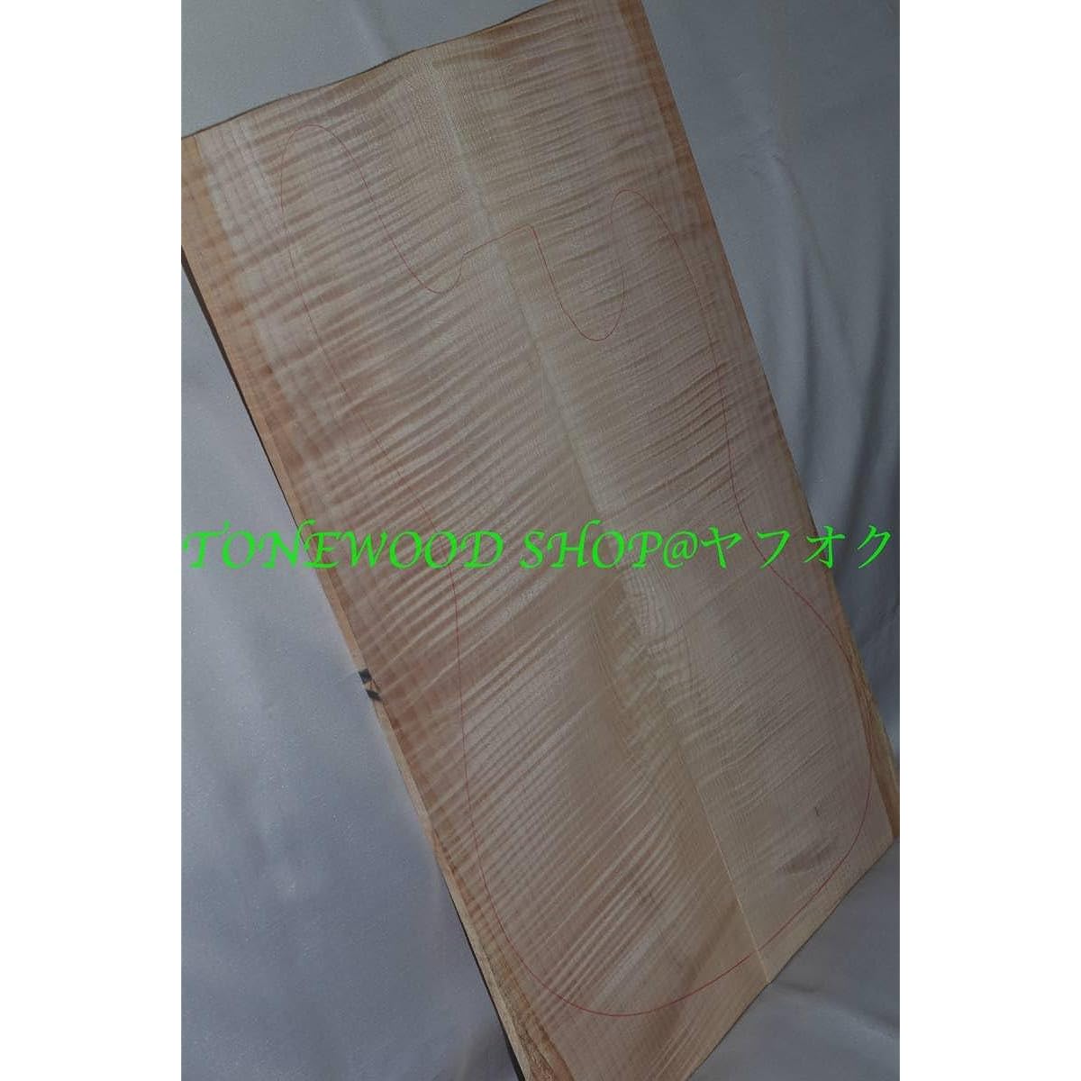 Curly maple Bookmatch decoration guitar guitar production DIY craft finest top material maple flame No.375