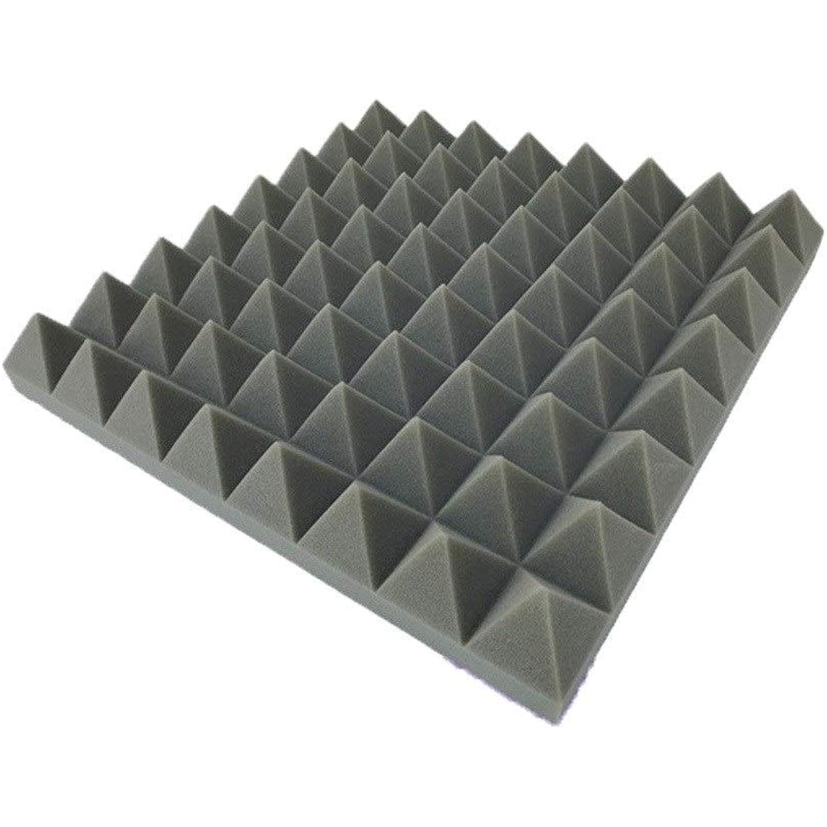 Moisture-proof soundproof foam panels, gray, easy to install, acoustic panels, factory walls, sound-absorbing cotton, 10PCS