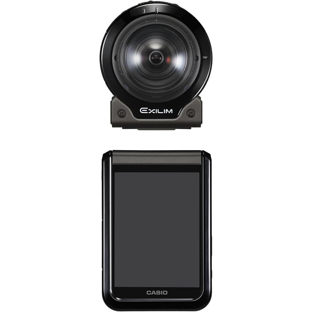 CASIO Digital Camera EXILIM EX-FR200BK Camera Part + Monitor (Controller) Part Set Outdoor Recorder EXFR200 Black