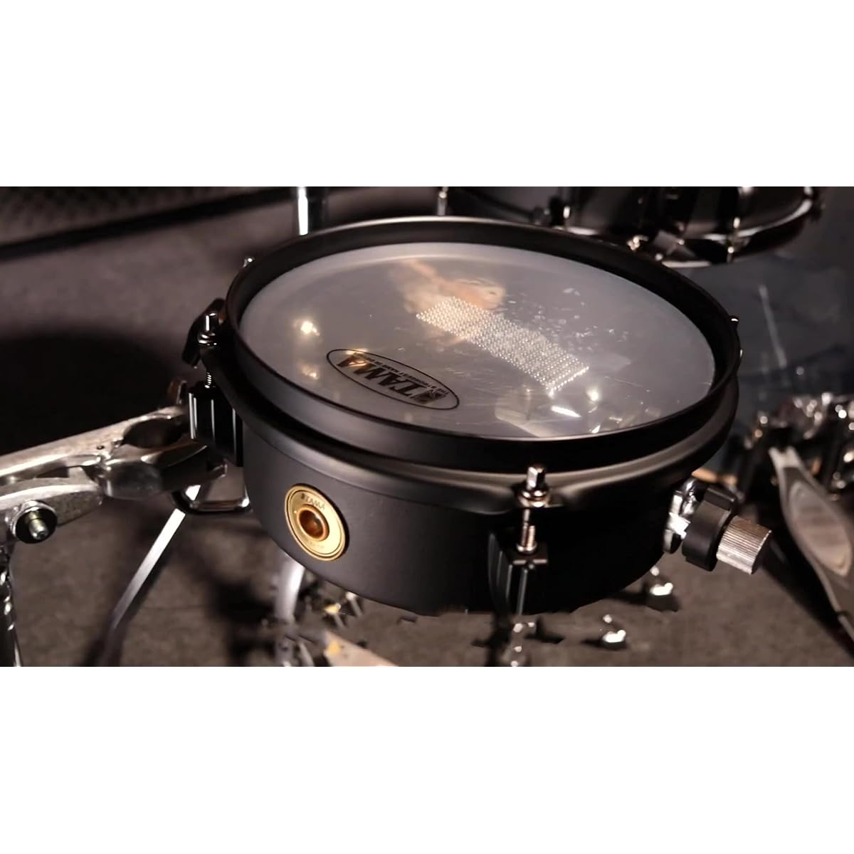 TAMA Metal Works "Effect" MINI-TYMP Snare with Tom Adapter 10"X3" BST103MBK