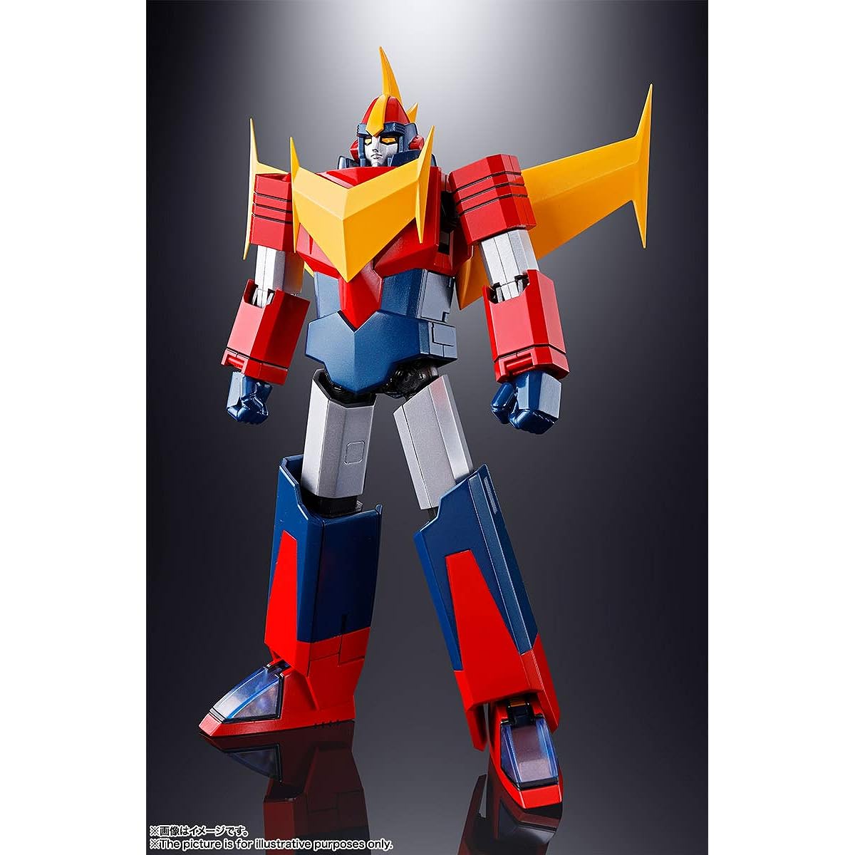 Soul of Chogokin Invincible Superman Zambot 3 GX-81 Zambo Ace Approx. 180mm Die-cast & ABS & PVC Painted Movable Figure