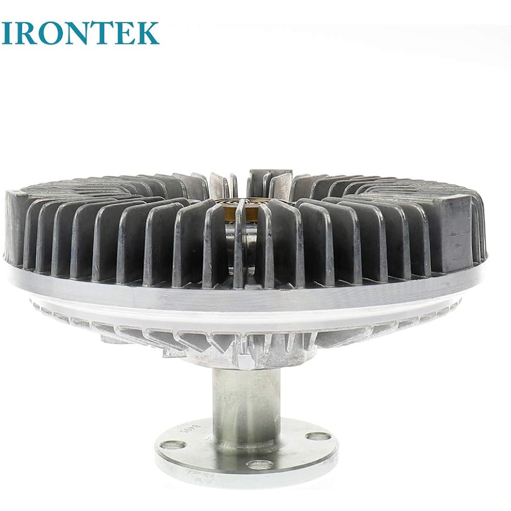 IRONTEK F4UZ8A616-A Radiator Fan Clutch for 1990-1991 Dodge Dakota Ford 1988-1996 F-150 F-250 F-350 Bronco E-150 E-250 E-350 1984-1985 LTD Ford Engine Cooling Fan Clutch.