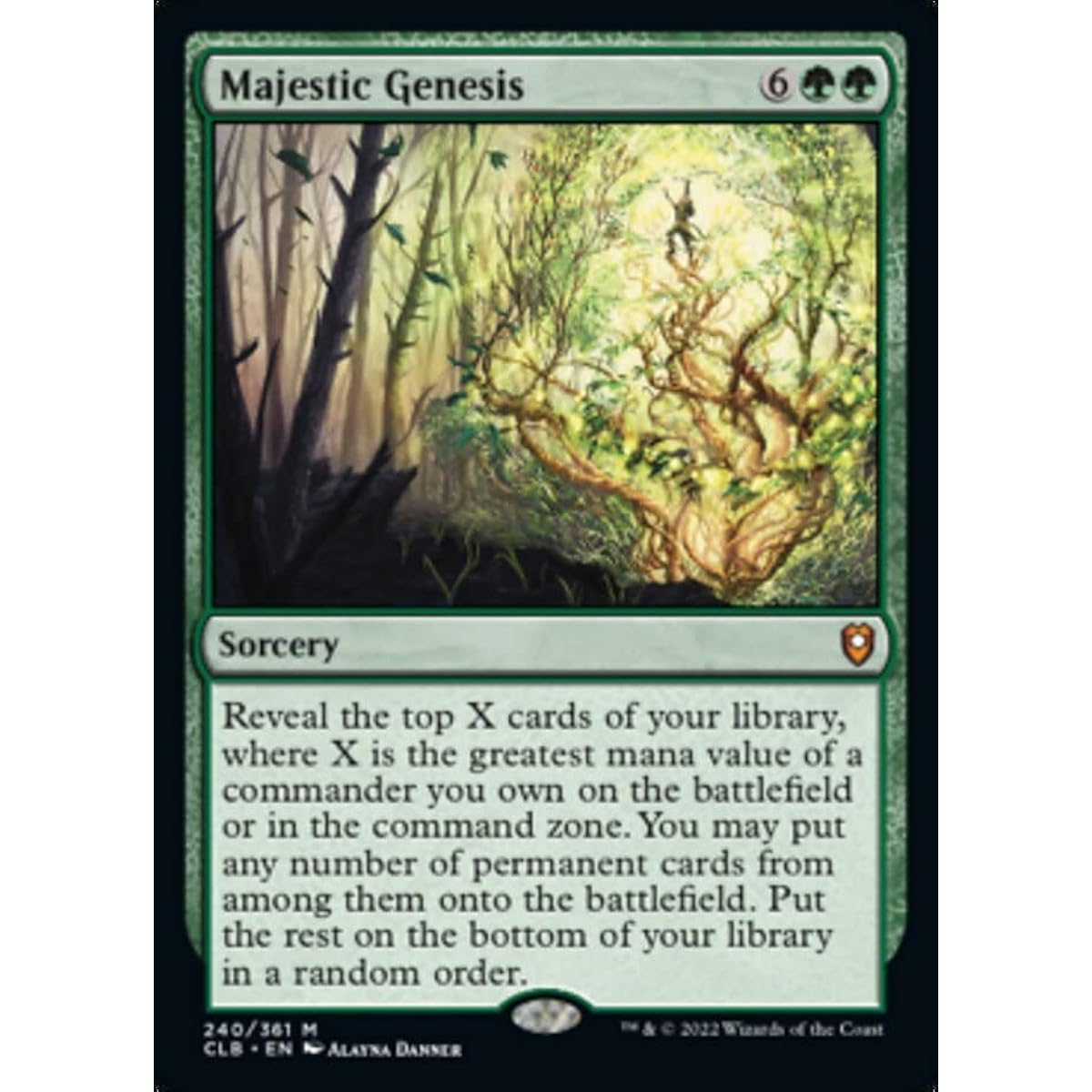 Magic: The Gathering - Majestic Genesis (240) - Battle of Baldur's Gate