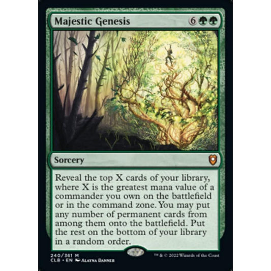 Magic: The Gathering - Majestic Genesis (240) - Battle of Baldur's Gate