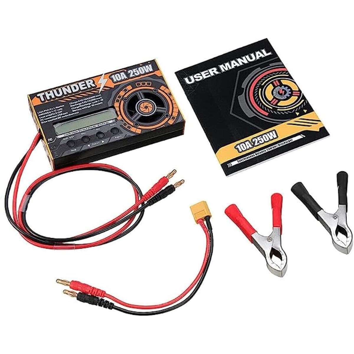 THUNDER 250W DC Balance Charger Discharger aa charger Motor Break-in Thunder [Parallel Import] Mini 4WD mini4wd 4WD (THUNDER250W)