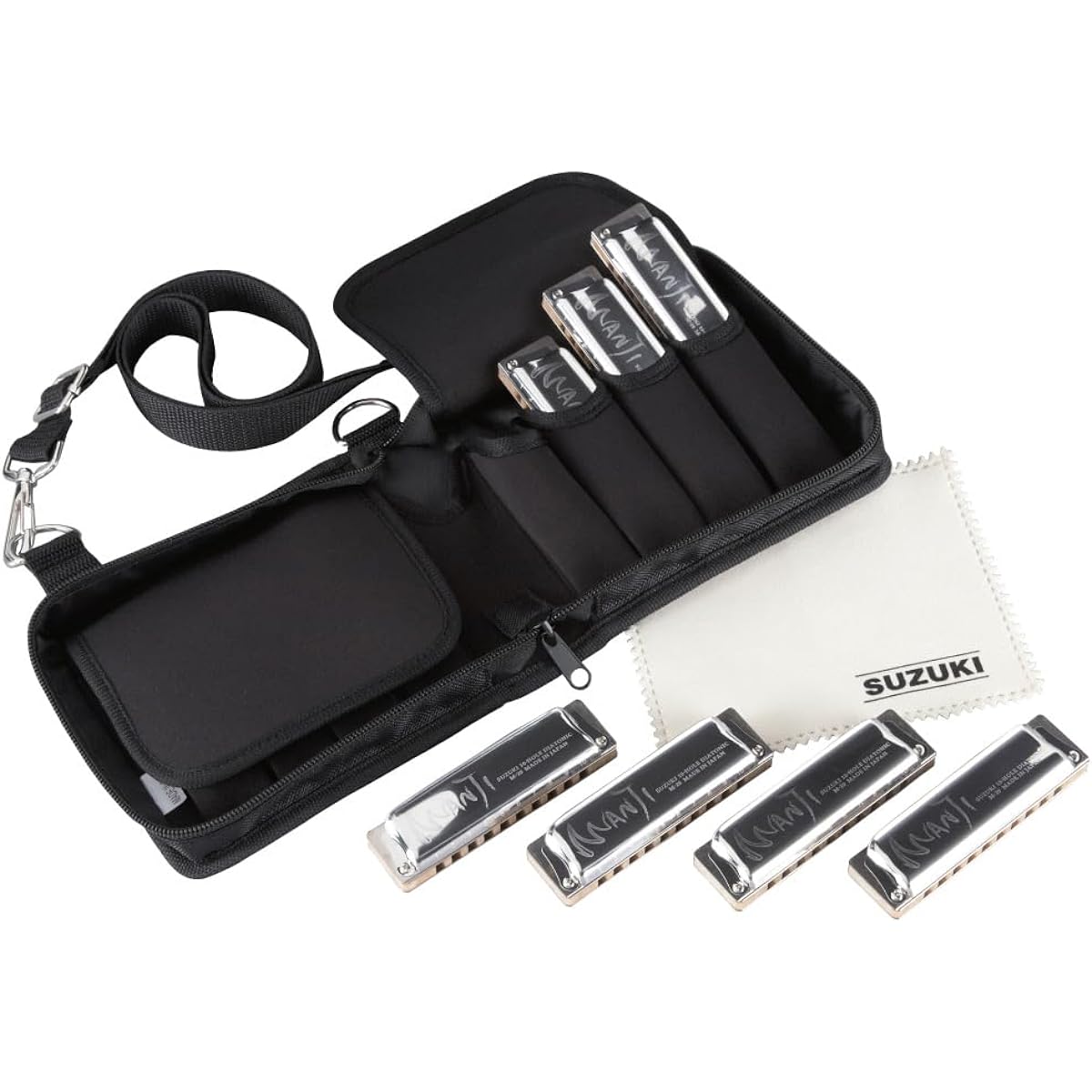 SUZUKI Suzuki 10 hole harmonica set M-20 7 piece set M-20-7SET