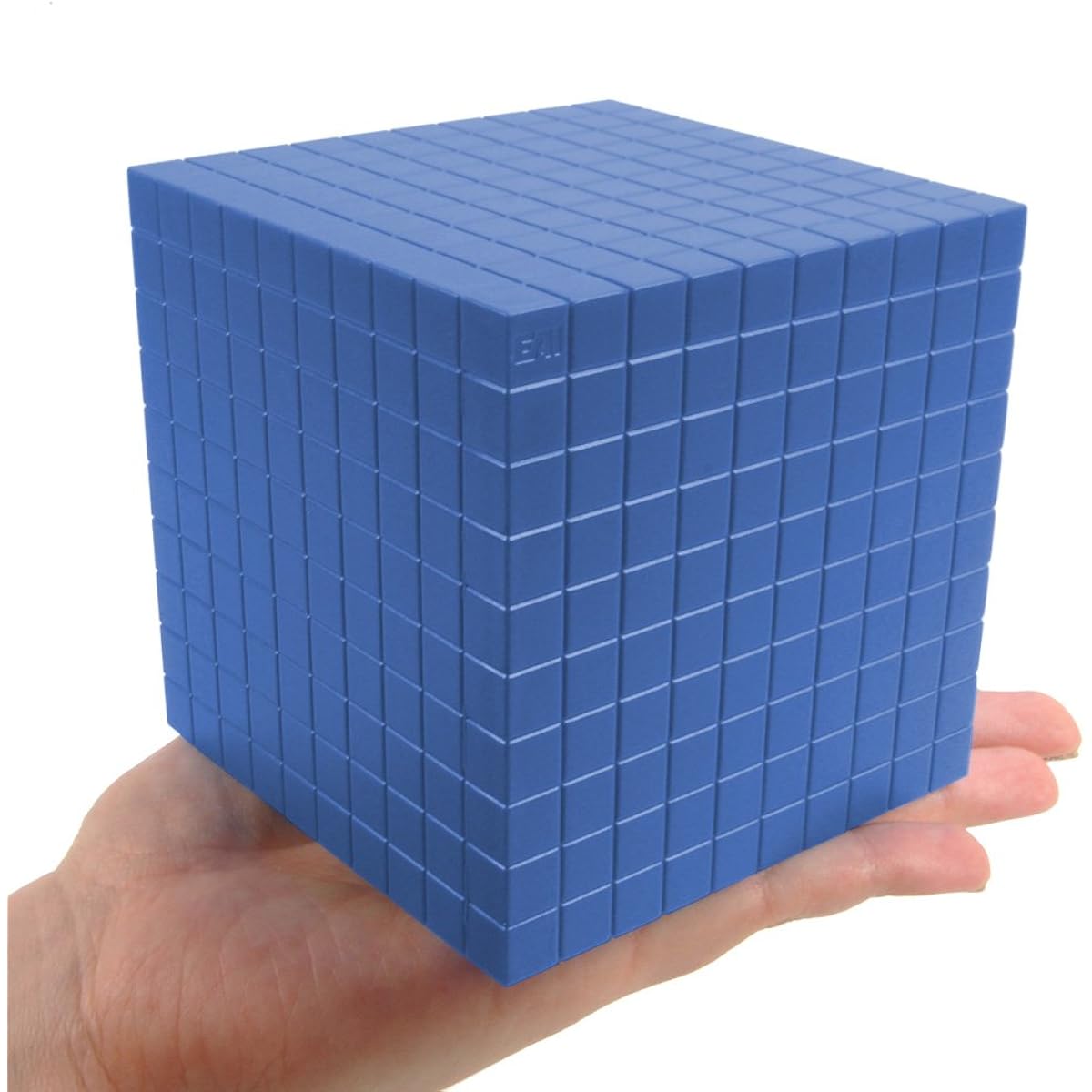 EAI Educational Quiet Shape Foam Base 10,000 Cubes: Blue