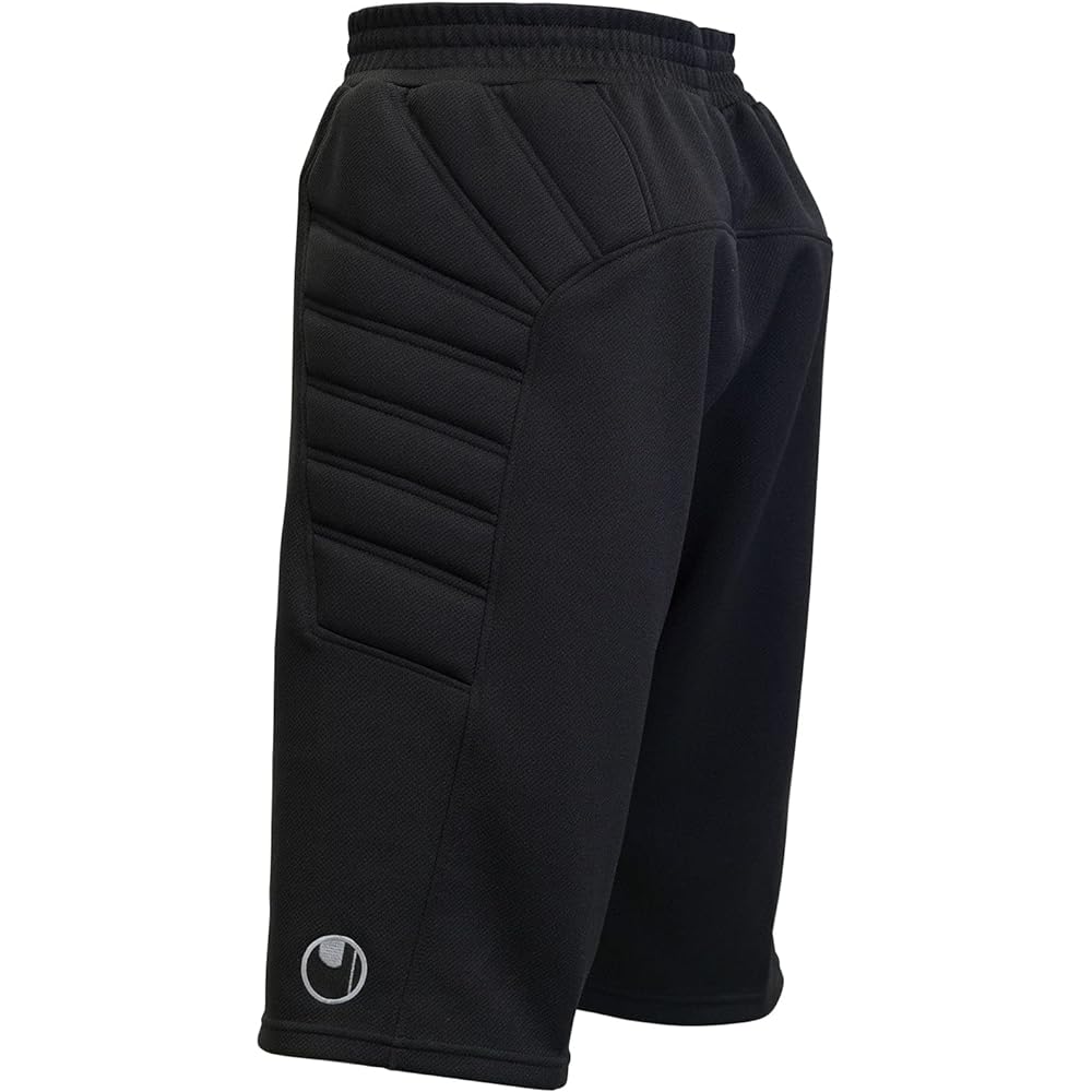 uhlsport Soccer Goalkeeper GK Shorts U91103 Black with Pads