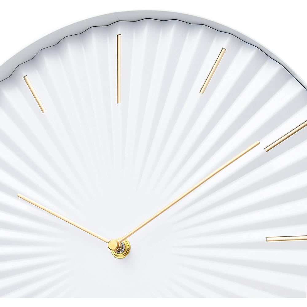 Francfranc Radiate Wall Clock White