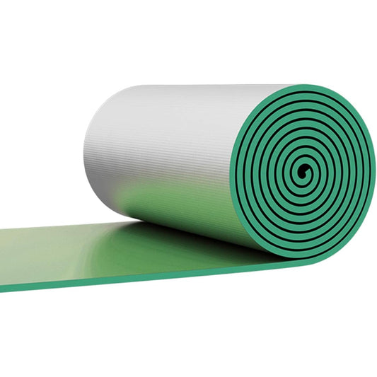 10M Acoustic Foam Tile Panel, Fireproof Moisture-proof Soundproof Mat Home Sound-absorbing Cotton (Beige) (Green)