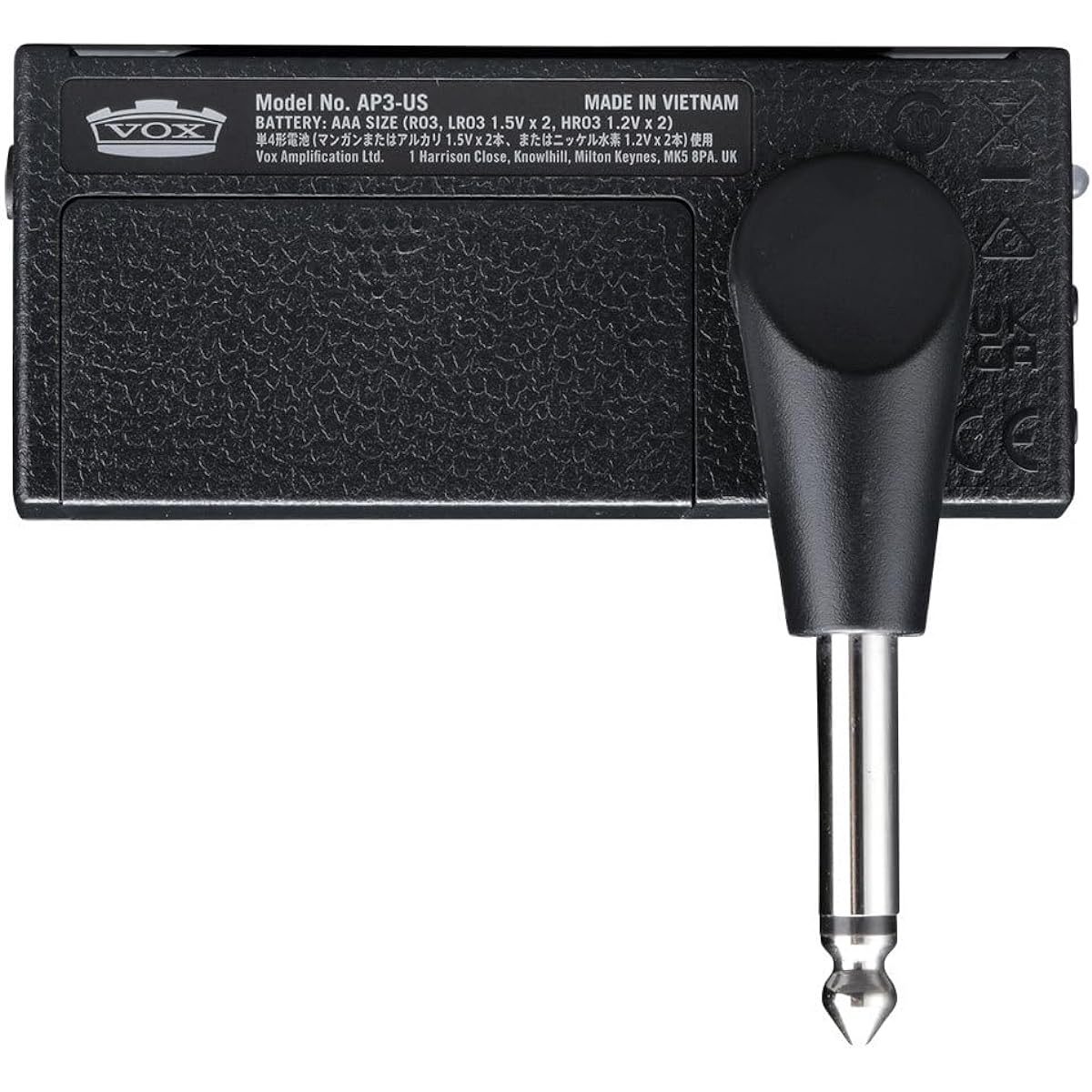 Unplug VOX AmPlug3 US Silver AP3-US Box Unplug 3 Guitar Headphone Amplifier Effector Built-in Rhythm Machine