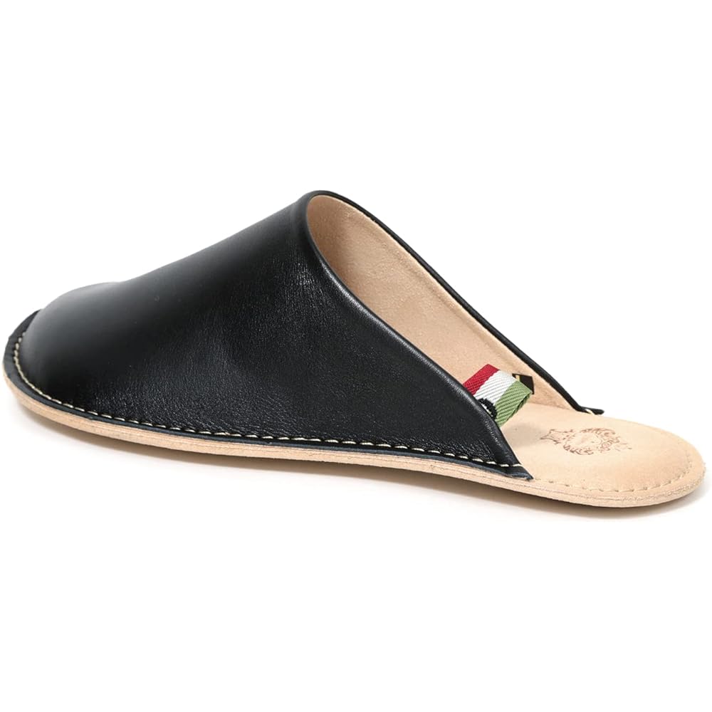 [Orobianco] UMAYA Room Shoes, Leather Slippers, Genuine Leather, Made in Japan, Unisex