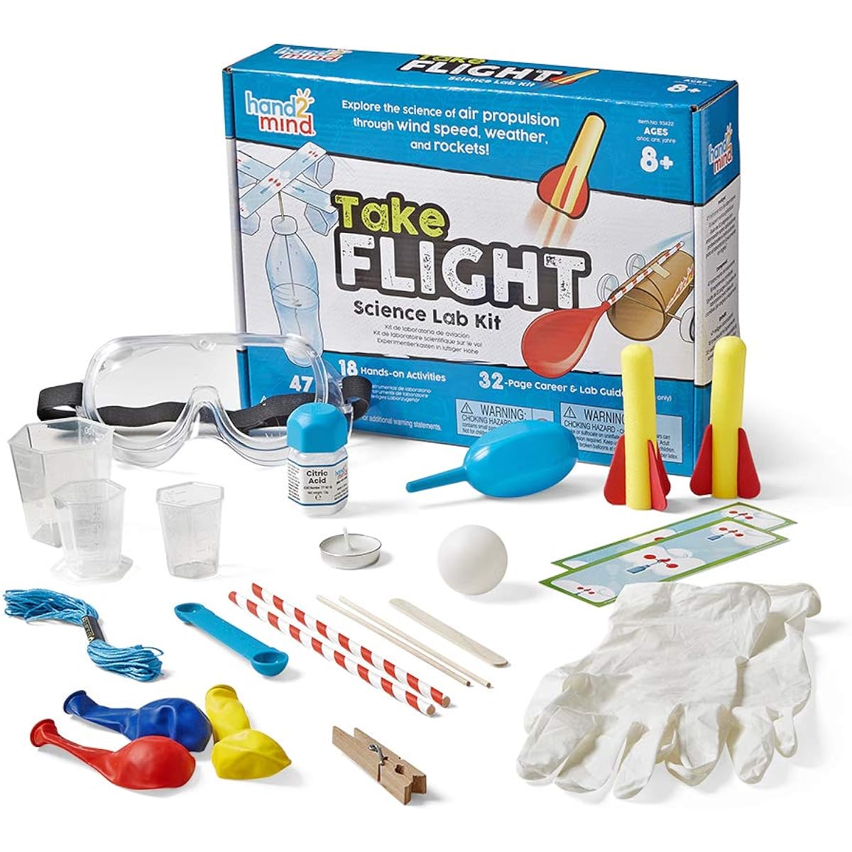Learning Resources 93422 TAKE Flight Science LAB KIT Multi